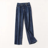 Women Jeans Versatile Loose and Simple