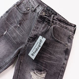 Godspeed Jeans Spring and Autumn GOD Letter Pattern Jeans
