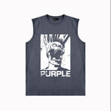 Purple Brand Tank T Shirts Sleeveless T-shirt Vest