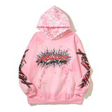 HS Hoodie Hand Painted Graffiti Printing