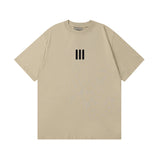 Fog Essentials T Shirts Spring/Summer FOG Joint Collection Pattern Crew Neck Pullover Short Sleeve
