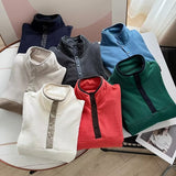 Women Hoodie Polar Fleece Loose Fleece-lined