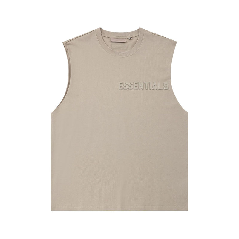 Fog Essentials tank spring/summer FOG alphabet casual vest