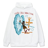 Unisex Long Sleeve Shirt Hooded Sweater Pullover