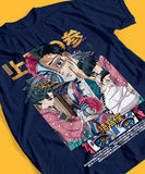 T-shirt For Anime Kimetsu no Yaiba Akaza Demonio Poderoso