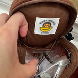 Children's monkey one shoulder oblique span small bag