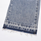 Men Jeans Punk Hole & Patch