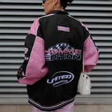Women Jacket Casual Locomotive Style Coat