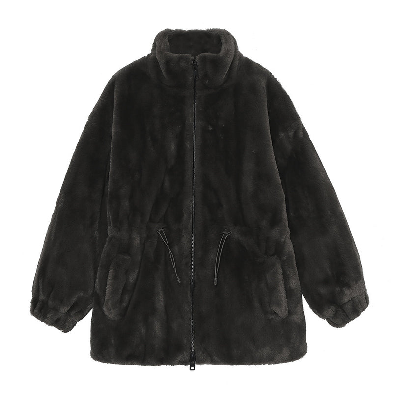 Women Cotton Coat Artificial Fur Coat