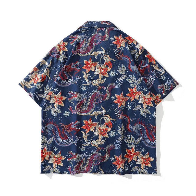 Short Sleeve Shirt Loose Beach Versatile Shirt