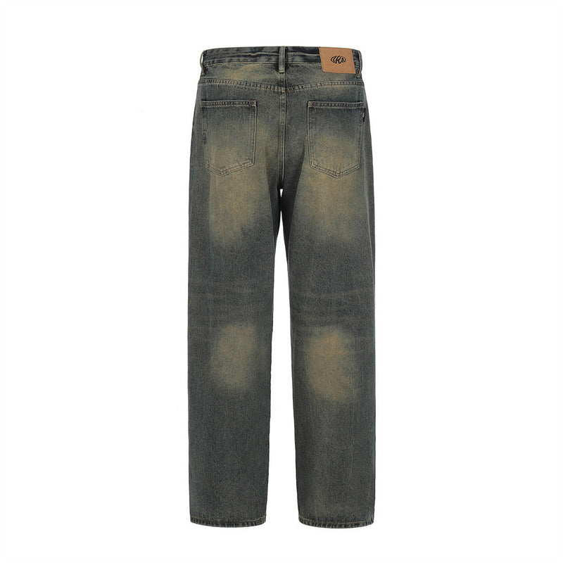 Men Jeans Retro Fashion Loose