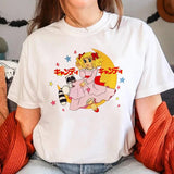 Candy Candy tshirt women Japanese tshirt female 2000s clothe