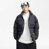 Unisex Coat Winter Warm Cotton-Padded Coat Thick Loose