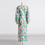 Bohemian Dress Pastoral Style Split Dress