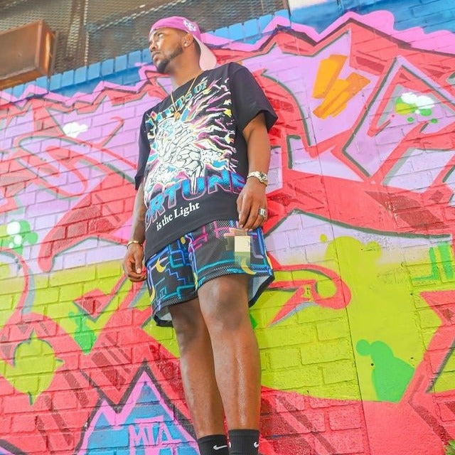 Eric Emanuel EE Shorts EE American Casual Shorts Basketball Sports Quad Pants Mesh Breathable