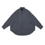 Long Sleeved Shirt Retro Plaid Shirt Loose All-Match