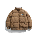 Unisex Coat Winter Thick Cotton-Padded Coat Couple