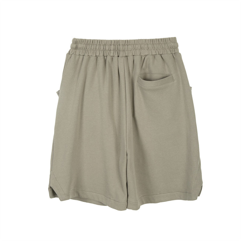Men Shorts Multi-Pocket Workwear Shorts Loose Sports