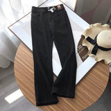 Women Jeans Slim Fit Bell-Bottom Pants