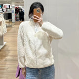 Women Hoodie All-Match Polar Fleece Cute