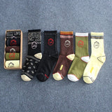 Men socks spring and summer long tube