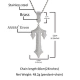 Jewelry T Letter Pendant Fashion Zircon Rap Cross Word Up Spectrum