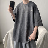 Men T Shirt Fashion Summer Loose All-Match Oversize