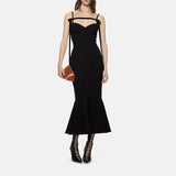 Bohemian Dress Fashion Temperament Bandage Fishtail Dress