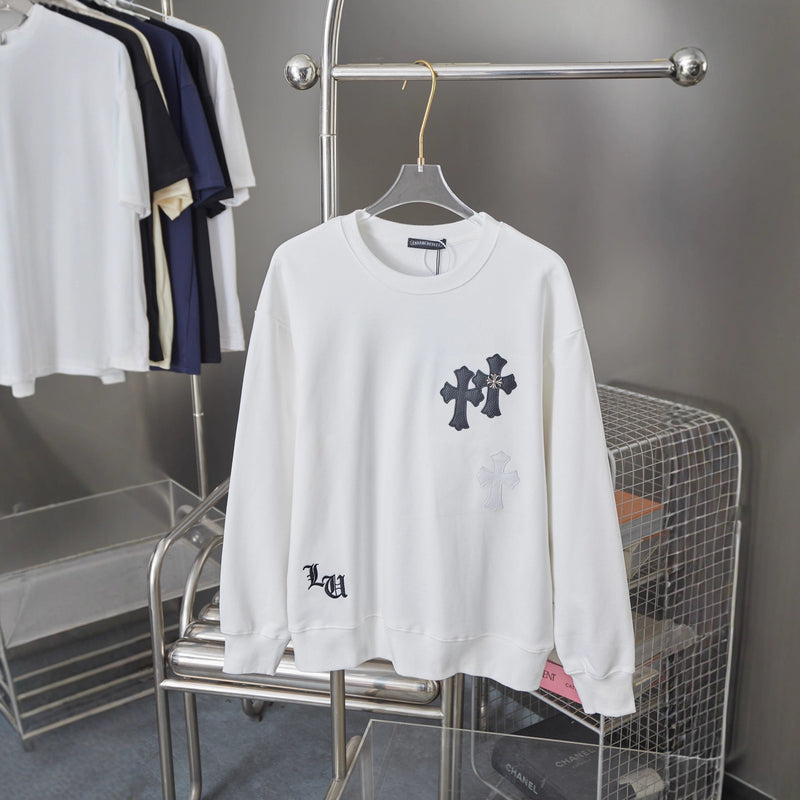 Chrome Hearts Sweatshirt Autumn/Winter Crew Neck Sweater