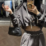 Chh Chrome Heart Leather Bag Shoulder Underarm Bag