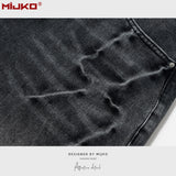 MIJKO Men Shorts Make Old Denim Shorts