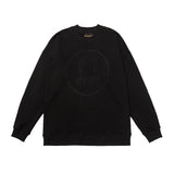 Drew House Sweatshirts Unisex Sketch Smiley Face Crew Neck Sweatshirts
