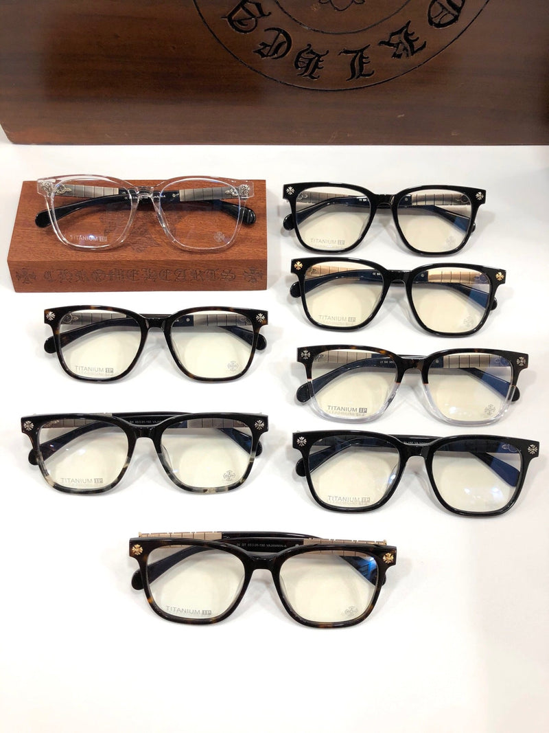 CHH Chrome Hearts Glasses Classic Coarse Frame Casual Glasses Frame