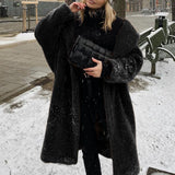 Women Fur Jacket Fashion Plush Coat
