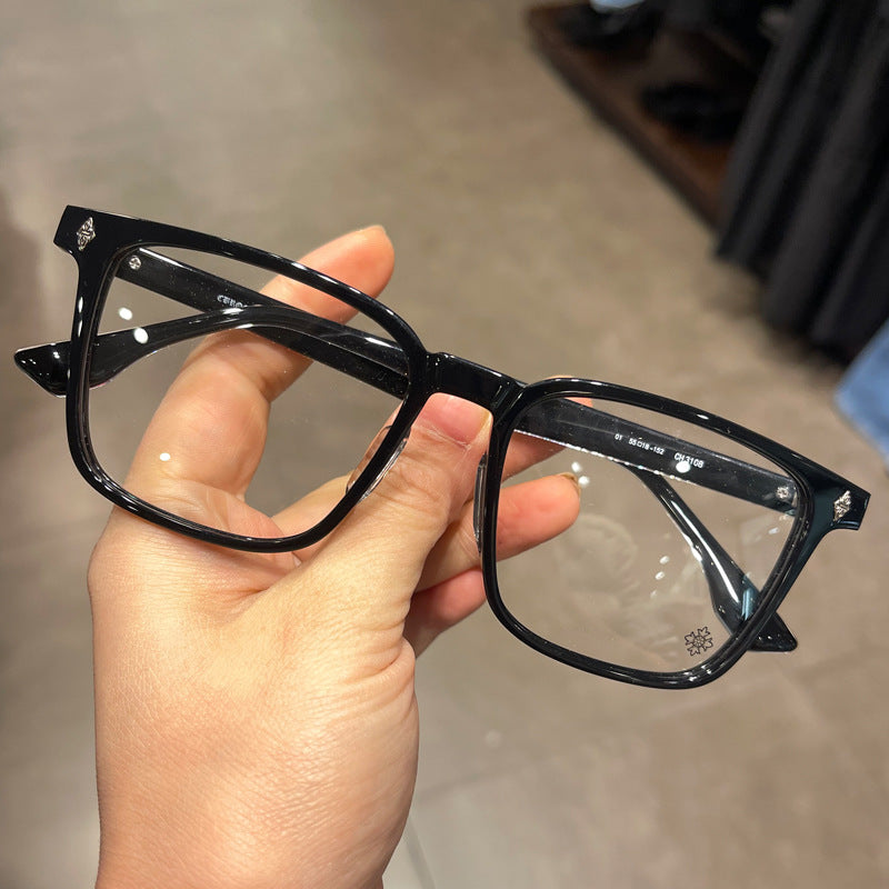 CHH Chrome Hearts Glasses Vintage Fashion Ultra Light Square Line Myopia Eye Frame