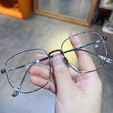 CHH Chrome Hearts Glasses Double beam glasses frame Versatile titanium frame Ultra light myopia glasses frame