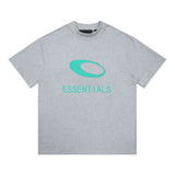 Fog Essentials T Shirts Spring/Summer FOG Letter Pattern Crew Neck Short Sleeves