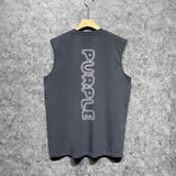 Purple Brand Tank T Shirts Sleeveless T-shirt Vest
