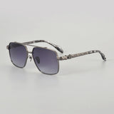 Chrome Hearts Sunglasses Double Beam Titanium Sunglasses