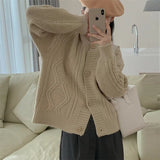 Women Knitted Cardigan Casual Fashion Sweater
