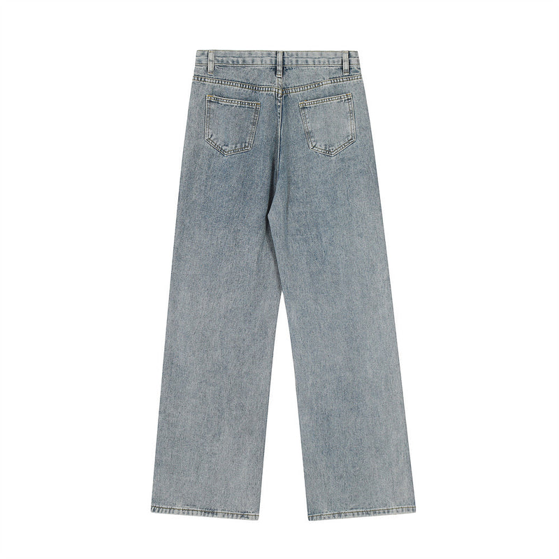 Men Jeans Trendy Design Multi-Pocket