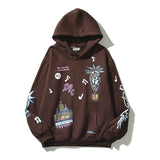 Cactus Flea Market Hoodie Printed Hoodie Men's and Women's Coats