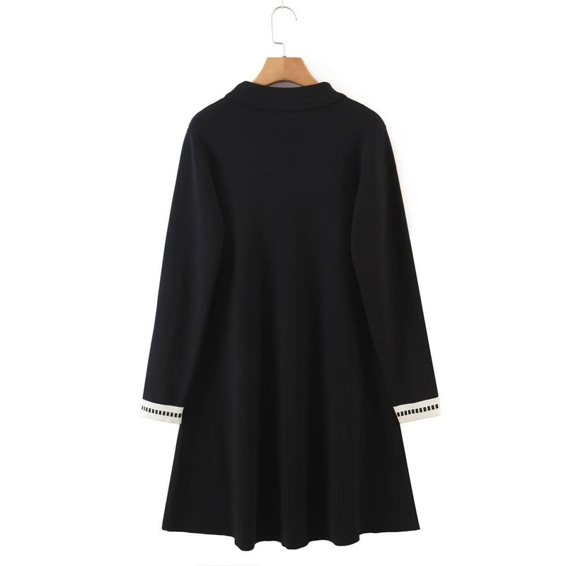 Women Dresses Graceful Bow Dress Sweater