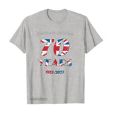 Inspired by Queen's Platinum Jubilee 2022 Elizabeth 70 Years T-shirt Pattern Printing