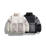 Unisex Coat Cotton-Padded Coat Thickened Loose-Fitting Jacket