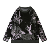 Women Sweater Irregular Sweater Loose Sweater