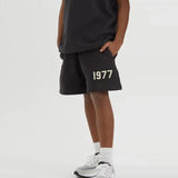 Fear of God Essentials Kids 1977 Short Shorts Fog Fashion Brand
