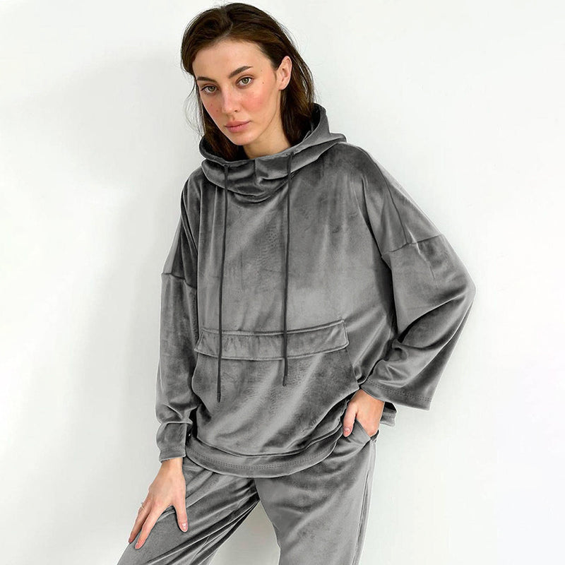 Women Co-Ords Two-Piece Suit Hooded Sweater Fashion