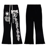 HS Hoodie & Sweatpants 2 Piece Set Loose Creative Set