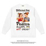 Unisex Long Sleeve Shirt Autumn/Winter Print Long Sleeve T-Shirt
